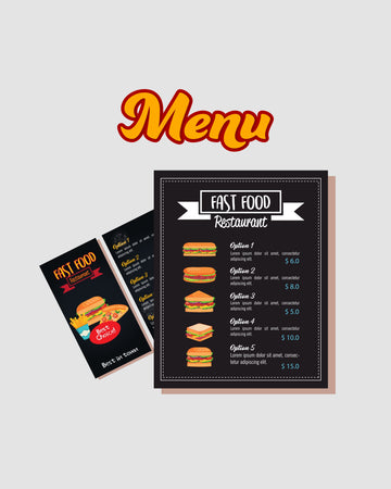 Menu Cards