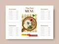 Menu Cards - Print Karwow