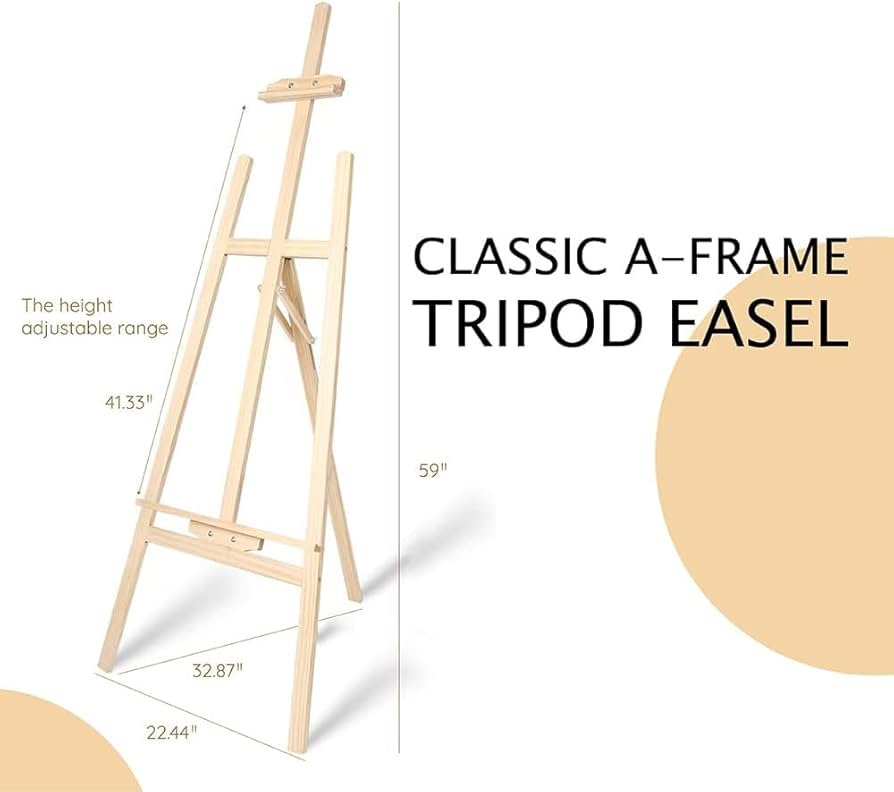 Wooden Easel Stand