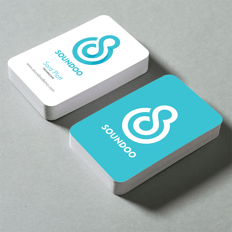 Rounded Corner Card - Print Karwow