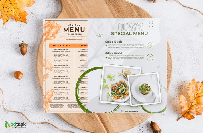 Menu Cards - Print Karwow